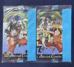 【未開封】森永 ジャンプ40周年 ドラゴンボール×ワンピース スペシャルコンビ
