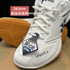 YONEX バドミントンシューズ SHB65Z4W1 25.5cm ホワイト - メルカリ