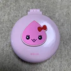 しずくちゃん 鏡付きミニブラシ ピンク