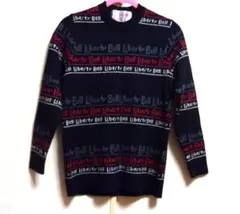 LIBERTY BELL ロゴ入り長袖ニット　Mサイズ