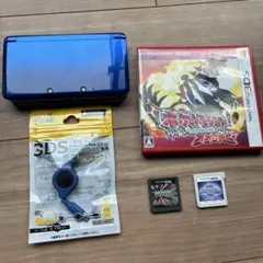 3DS本体　ブルー　ポケモンセット　動作確認済