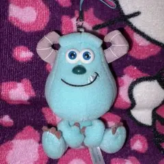 ディズニー モンスターズ・インク サリー ぬいぐるみ マスコット ストラップ