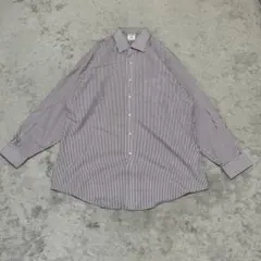 Brooks Brothers オックスフォードシャツ ストライプ L BY85