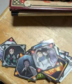 鬼滅の刃 キャラクター ポストカード カード シール 未選別