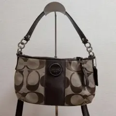 COACH シグネチャー 2wayバッグ 斜め掛け レディース