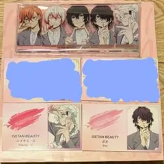 伊勢丹　ISETAN 文豪ストレイドッグス 特典 アクリルプレート カード