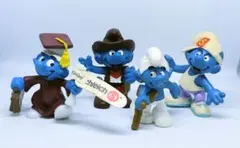 スマーフフィギュア 4体セット Schleichのサムネイル