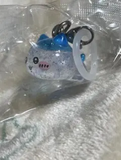 ちいかわパーク まめまめフィギュア チャームマーカー ハチワレ