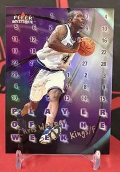 Fleer Mystique Chris Webber Insert Holo