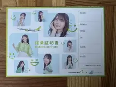 Solaseed Air 搭乗証明書 4枚セット