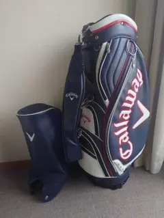 Callaway キャディバッグ ネイビー ホワイト レッド