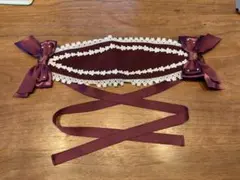 【新品未使用】Innocent World 英国の花園ヘッドドレス えんじ