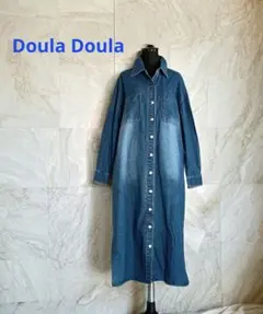 新品　Doula Doula　デニム　シャツワンピース　コート