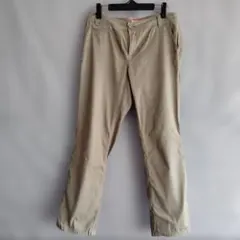 ensuite　Lサイズ　ベージュ スリムフィット カジュアルパンツ