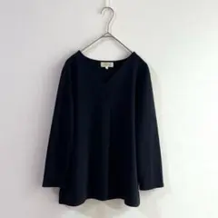 4091 アルファキュービック　カットソー　七分袖　フォーマル　ビジネス　仕事