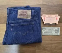 【新品未使用/1993年10月】 Levi's 501 W31/L30 USA製のサムネイル