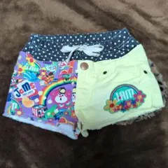 JAM クレイジーパターン ハーフパンツ
