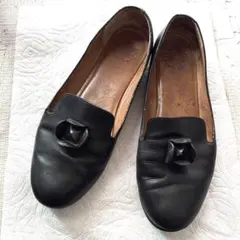MARC BY MARC JACOBS スタッズ付きレザーフラットシューズ 38のサムネイル