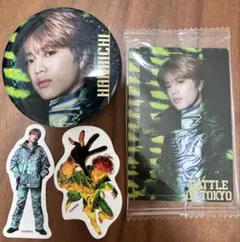 半田龍臣 BOTセット フォトカード・超東京拡張展ステッカー・缶バッジ