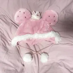 ミニー　ピンク　王冠ファンキャップ　ディズニー　ティアラ