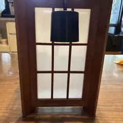 昭和レトロの電気の傘