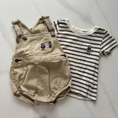 POLO baby サロペット&カットソー