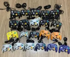 Nintendo ゲームキューブ コントローラー 純正・互換 21台 まとめ売り