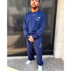 Reverse Etavirp Logo Crewneck. Navy Lのサムネイル