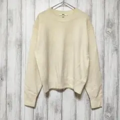 UNIQLO ユニクロ (S)　プレミアムラム クルーネックセーター
