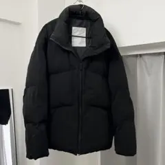 ブラック ダウンジャケット