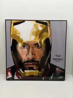 ポップアートパネル トニー スターク アイアンマン　MARVEL