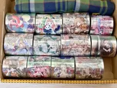 17】✨️新品12本✨️ 海外マスキングテープ まとめ売り 装飾 海外
