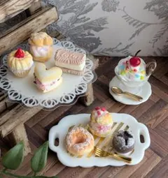 至福のスイーツ時間＊ミニチュアデザートセット おまとめ割あります