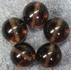 B261　セール商品　天然ガラス　アイスオブシディアン　11.5ミリ