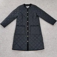 トラディショナルウェザーウエアキルトロングジャケットARKLEY 32