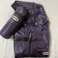 OUTDOOR 紫色 レインコート フード付き M 雨具のサムネイル
