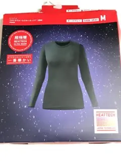 ユニクロ　ヒートテックウルトラウォームクルーネックシャツ　Mサイズ　★3964y