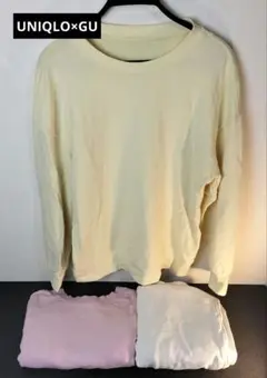 UNIQLO×GU ルームウェア オリジナルセットアップ L037