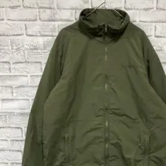 コロンビア　マウンテンパーカー中綿　カーキL ロゴ刺繍アウトドア1118