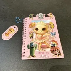 【大量のシール付】イタリアンブレインロットシール ノート② バレリーナカプチーナ