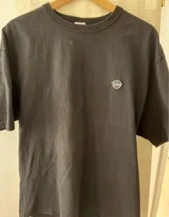 黒 半袖 Tシャツ ロゴ付き