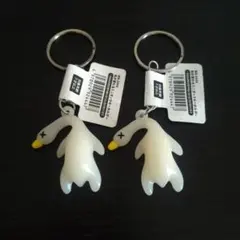 色が変わるアヒルのキーホルダーのサムネイル