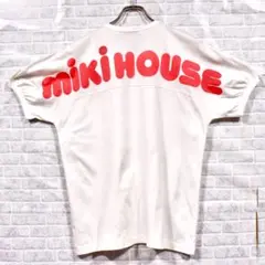 miki HOUSE バックロゴ Tシャツ ミキハウス メンズ レディース 半袖のサムネイル