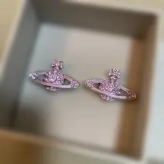 Vivienne Westwood オーブ ピアス ピンクのサムネイル