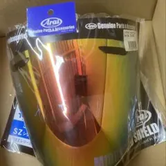 セール Arai 純正 スーパーアドシスZR セミスモークシルバーミラー