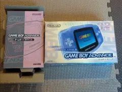 任天堂 ゲームボーイアドバンス ミルキーブルー 外箱・取扱説明書
