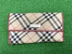 【*ん様 バーバリー　折りたたみ財布