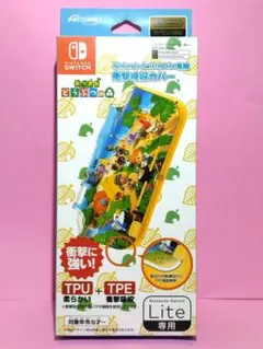 あつまれどうぶつの森　Switchライト　背面カバー　あつ森Switchケース
