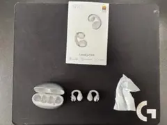 Crossky C30S ワイヤレスイヤホン シルバー