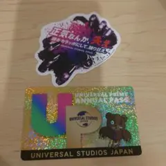 非売品　ハミクマ　ステッカー　usj ユニバ
